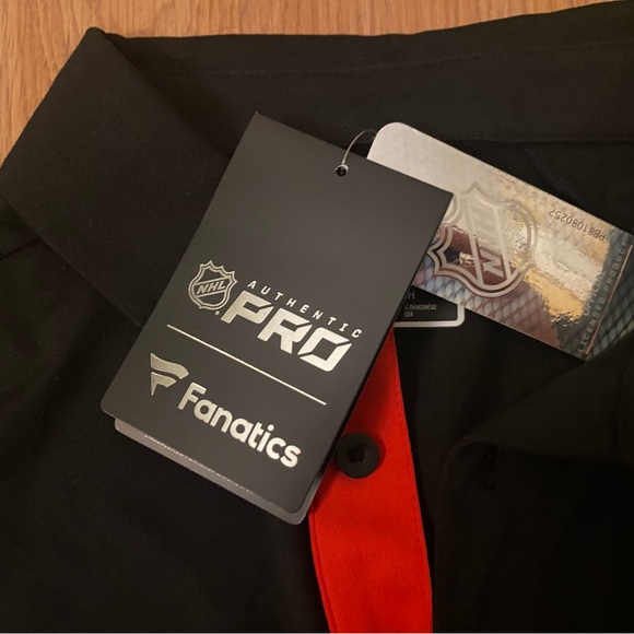 NJ Devils Fanatic polo shirt Size Small - Picture 5 of 7